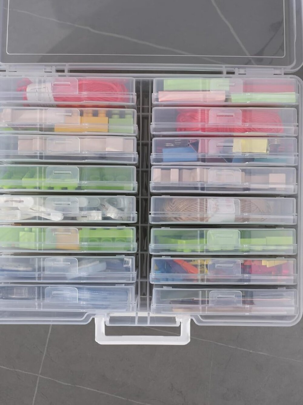 Photo Storage Box and 16 Inner 4" x 6" Photo Storage Containers - Picture 4 of 8